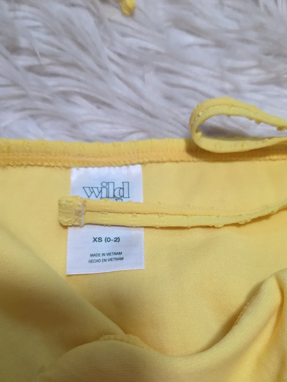 NWT Wild Fable Seersucker Daisy Bikini Set- XS Or 0/2.